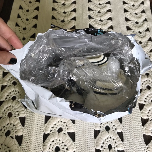 NWT Dog Army Fatigue Letterman Style Fleece Feel Winter Coat Hooded 2nd Matcher - Picture 5 of 11